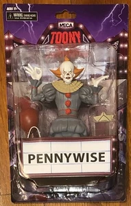 Pennywise IT Clown Toony Terrors 2017 NECA 6" Horror Action Figure NEW - Picture 1 of 3