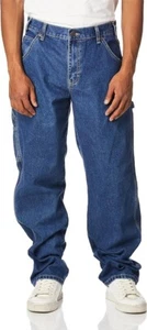Jeans Uomo da Lavoro In Cotone Robusto Forte Resistente Pantalone CARPENTIERE - Foto 1 di 4