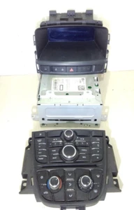 STEREO AUTORADIO LETTORE CD RADIO COMANDI CLIMA OPEL ASTRA J 2010 2017 ORIGINAL - Foto 1 di 6