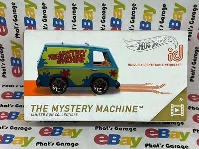 Hot Wheels ID Series Mystery Machine Scooby Doo 01/01 SpectraFlame Green RARE - Image 1 of 4