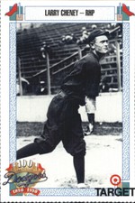 1990 Dodgers Target Baseball  Brooklyn Dodgers Baseball  #124 Larry Cheney