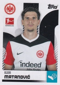 Topps Bundesliga 24/25 Oficial Pegatinas 2024/25 Núm 137 Frankfurt Matanovic - Picture 1 of 1