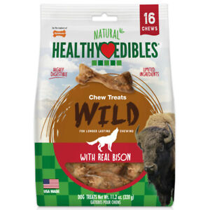 Nylabone Healthy Edibles Wild Bison Value Bag Small 16pk  (Free Shipping)