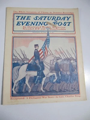 The Saturday Evening Post Magazine- November 30, 1901- Guernsey Moore - Image 1 of 4