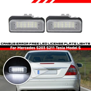 2x Kennzeichenleuchte Nummernschild Für Mercedes Benz C CLS Class W203 W211 W219 - Bild 1 von 5