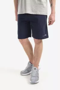 A.P.C. Item Drawstring Shorts Men's M Navy Side Pockets Elastic Waist Pull On - Picture 1 of 15