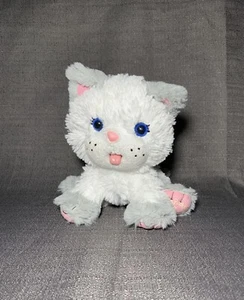 Perserkatze Katze Plüsch Kohl Patch Kinder Adoptimals Baby Kätzchen weiß Plüsch 8 Zoll - Bild 1 von 10