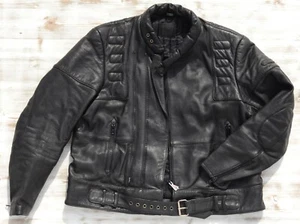 HEIN GERICKE HURRICANE MOTORRADJACKE MOTORRADLEDERJACKE VINTAGE GR. 60B - Bild 1 von 8