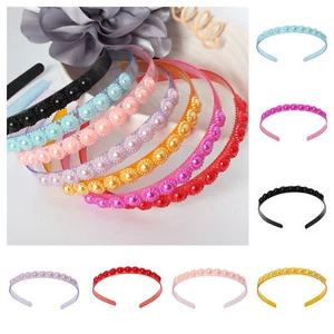 Perlas de diseño flores diadema accesorios para el cabello boho diadema para el cabello - Imagen 1 de 15