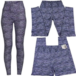 No Boundaries Sueded Crossover High Rise Purple NOBO Junior Ankle Leggings - NWT - Picture 1 of 38