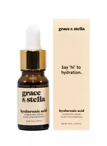 Grace & Stella Hyaluronic Acid Hydrating Serum 2 x 10 Ml Boxed And Sealed - Picture 1 of 2