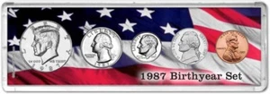 Birth Year Coin Gift Set, 1987 - Picture 1 of 2