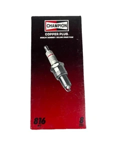 Champion P7 Copper Plus #816 Spark Plugs (Pack of 8) - Picture 1 of 3