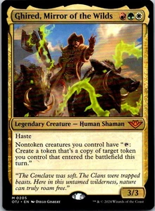 Magic the Gathering HP Ghired, Mirror the Wilds Outlaws of Thunder Junction MTG - Picture 1 of 1
