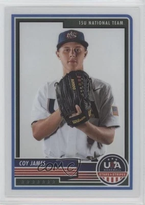 2023 Panini USA Baseball Stars & Stripes Coy James #31 - Image 1 of 2