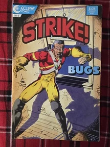 STRIKE Issue #5 Eclipse Comics Vintage - Picture 1 of 1