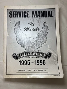 Harley-Davidson FLT Models Service Manual 1995-1996 Official Factory Manual - Bild 1 von 7