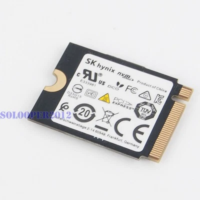 New SK Hynix 512GB NVMe PCIe M2 2230 SSD BC711 30mm HFM512GD3GX013N  OEM - Image 1 of 4