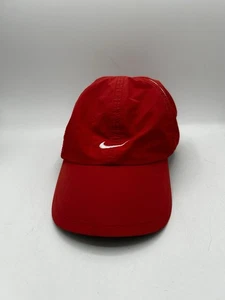 Nike Dri-Fit federleichte rote sportliche Laufmütze verstellbar gebraucht #o - Bild 1 von 16