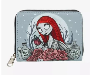 Loungefly Nightmare Before Christmas Geldbörse Sally Cauldron Floral Zip Around - Bild 1 von 4