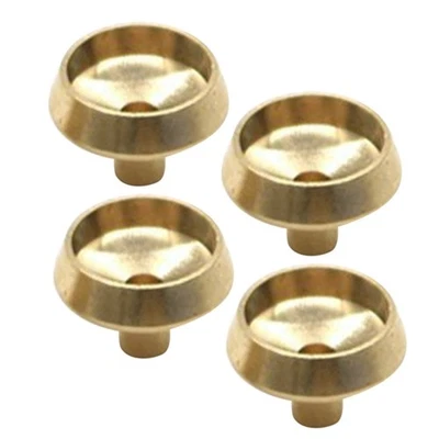  Set di 4 eleganti porta incenso in ottone - Supporto per bruciatore a riflusso - Immagine 1 di 4