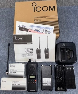 Icom IC-U1 Handy Transceiver 430MHz UHF Ham Radio Japan Tested Working Unit - Zdjęcie 1 z 24