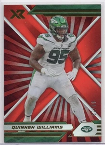 Quinnen William 2021 Panini XR Football Orange #82/99 - Imagen 1 de 2
