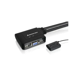Iogear GCS1602CC 2-PORT 4K USB-C DESKTOP KVM WITH USB PERIPHERAL AND PASS THROUG - Afbeelding 1 van 1
