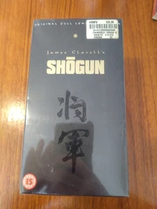 Shogun Original Full Length Version VHS Triple Video PAL SEALED Box Set New - Picture 1 of 6