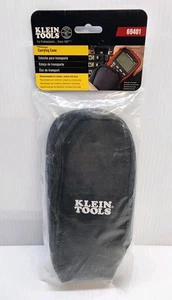 Klein Multimeter Carrying Case - All Black - 69401 New - Foto 1 di 3