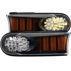 Luces de señal LED negras para parachoques de esquina para Toyota FJ Cruiser 2007-2014 - Imagen 1 de 4