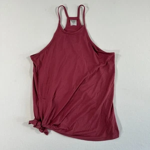 Athleta Women’s Size Small Dusty Pink Split Side Hem Racerback Explore Tank Top - Picture 1 of 6