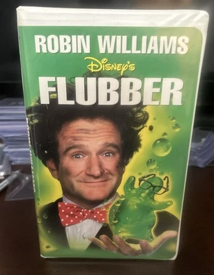 Disney 1998 Flubber VHS Tape Robin Williams, Clamshell Case - Image 1 of 4