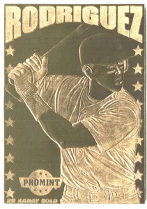 1996 ProMint 22k Gold Foil Alex Rodriguez #30 - Seattle Mariners - Picture 1 of 2