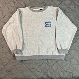 VINTAGE Orlando Magic Sweatshirt Herren 2XL grau blau NBA Crewneck Basketball - Bild 1 von 8