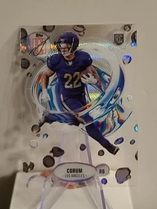 2024 Topps Signature Class Blake Corum Fluidity Acetate Rookie Card #F-15 (RC) - Picture 1 of 2