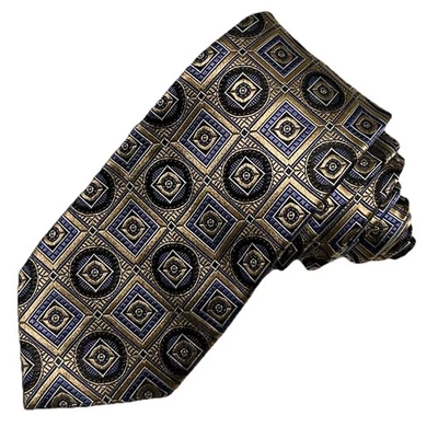 Gravata PARK AVENUE by MAYERS 60"x3.5" 100% SEDA feita nos EUA - Imagem 1 de 4