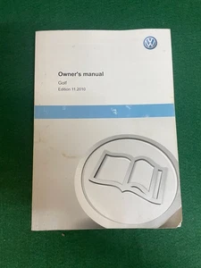 VW VOLKSWAGEN GOLF OWNERS MANUAL 11.2010 355 PAGES - Picture 1 of 6
