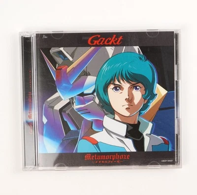 Gackt Metamorphose Anime Gundam Music CD+DVD 2005 Japan Import Foto 1 de 4