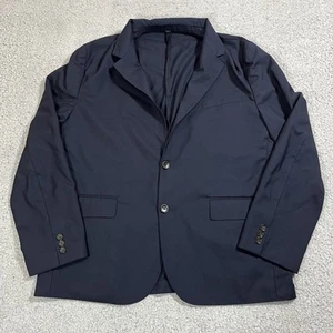 J Crew Blazer Mens 42R Blue Superfine Wool Loro Piana Italy Kenmare Unstructured - Picture 1 of 15