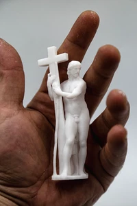 Michelangelo's Risen Christ Figurine | High Detail Resin Printed Miniature | - Picture 1 of 6