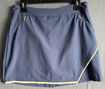 Falda Slazenger Skort Mujer Talla 4 Gris Bolsillos Cremallera Golf Tenis Pickleball Foto 1 de 4