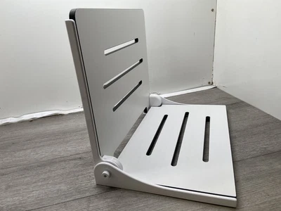 Asiento de ducha plegable montado en la pared Seachrome SHAF-185155-PWS-S-WT Silhouette 19" Foto 1 de 4