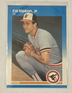 1987 Fleer Cal Ripken Jr. Baltimore Orioles #478 - Foto 1 di 2