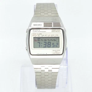NOS SEIKO A159-4000-G ALARM CHRONOGRAPH DPT010 VINTAGE DIGITAL WATCH 1977 - Picture 1 of 13