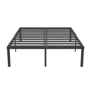 16" Queen Size Metal Platform Tall Bed Frame,Heavy Duty Steel Slat/Easy Assem... - Picture 1 of 9