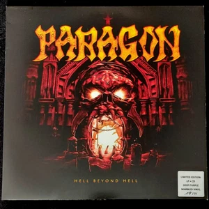 PARAGON Hell Beyond Hell PURPLE MARBLED LP+CD *NEW* GraveDigger,Wizard,Accept - Picture 1 of 4