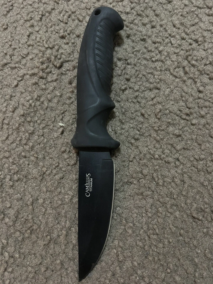 Camillis Titanium Knife And Sheath - Image 1 of 4