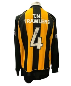 Camiseta de fútbol Annan Athletic Match 2009 2011 usada n.º 4 L/s adultos XL - Imagen 1 de 7