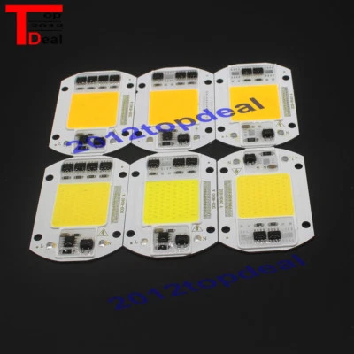 20 Вт 30 Вт 50 Вт светодиоды прожекторы COB чип 110V 220V вход интегрированный Smart IC драйвер - Изображение 1 из 4